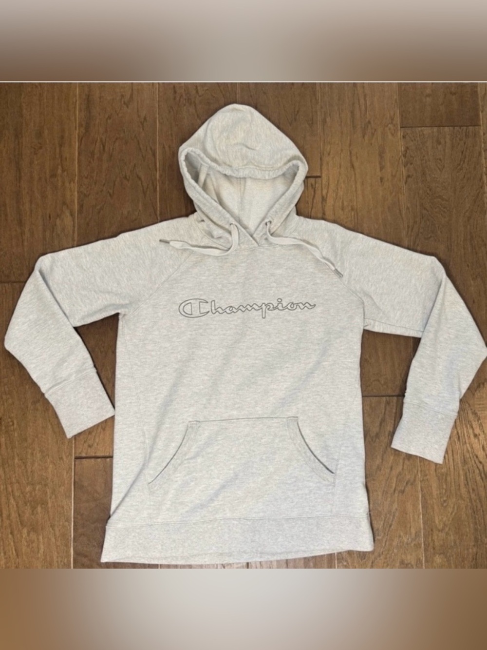 Champion Hoodie in Light Grey